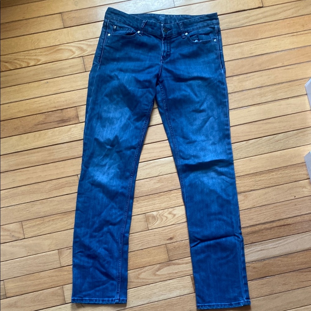 GAP Blue Straight Leg Jeans
